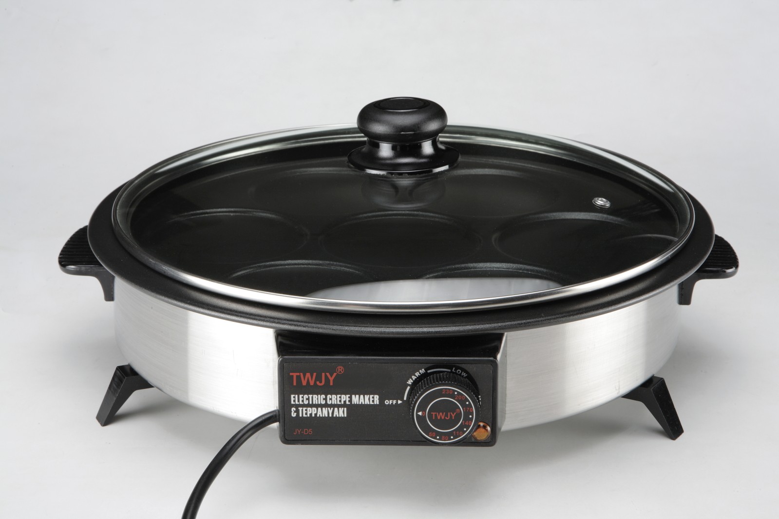 ELECTRIC CREPE MAKER & TEPPANYAKI